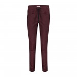 Red Button Tessy Tone Print plum/black